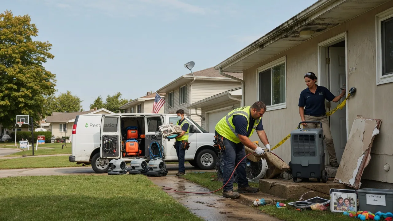 Water Damage Restoration in Defiance, OH near me